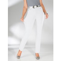 Witt Weiden Damen Stretch-Hose weiß von Stehmann Comfort line