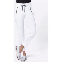 Witt Weiden Damen Lyocell-Hose weiß von Stehmann Comfort line