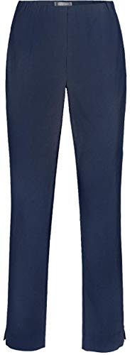 Stehmann Ina 740 women's super stretchy high cut. Straight: Most comfortable women's trousers. Buy these trousers one size smaller dunkel blau size: 38 von Stehmann