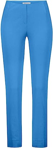 Stehmann, INA-740, gerade geschnittene Stretch-Hose in zusätzlichen Farben Größe 34, Farbe Diva Blue von Stehmann