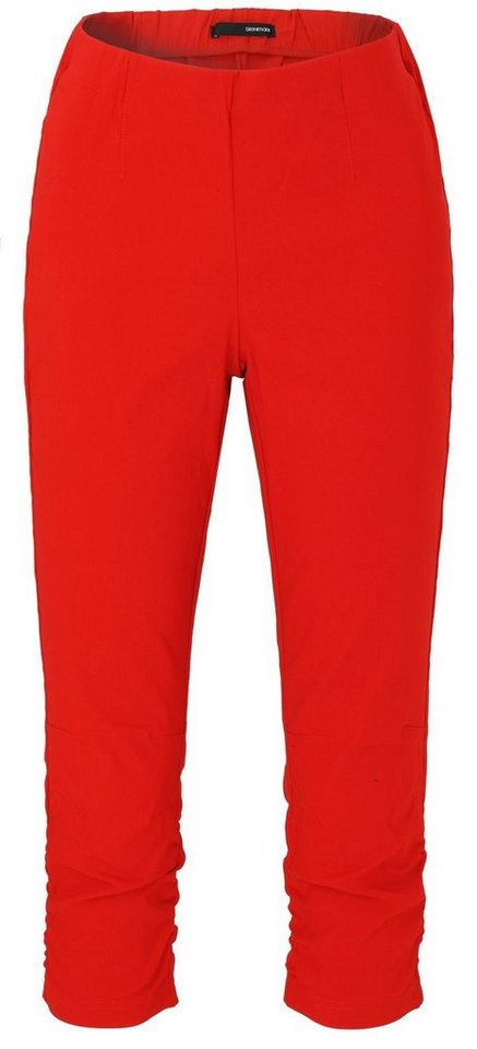 Stehmann Caprihose Maria-530-14060 seitliche Raffung am Bein, elastischer Bund, ohne Verschluss von Stehmann