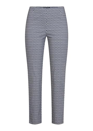 Stehmann Damen 6/8 Hose Igor3-680 mit grafischen Print (Marine) Größe 38 von Stehmann