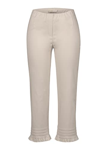 Stehmann Damen 6/8-Hose Ina in Sommer Bengaline Kalk Light 42 von Stehmann