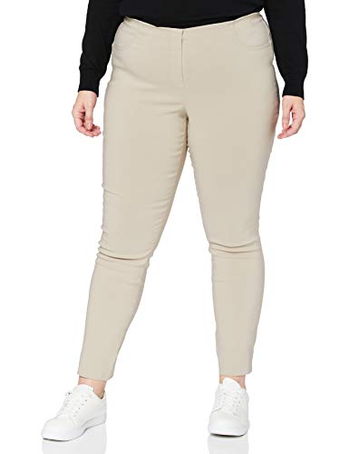 Stehmann LOLI-742 Bequeme, stretchige Damenhose, mit etwas schmalem Bein (38, Simply Taupe) von Stehmann