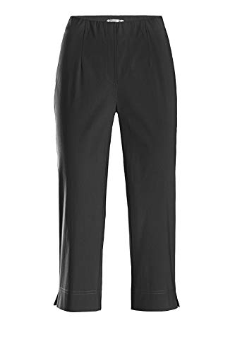 Stehmann Ina-530, Bequeme, stretchige Caprihose Farbe schwarz, Größe 38 von Stehmann