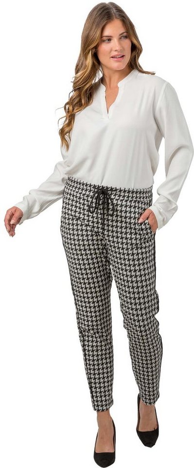 Stehmann Jogger Pants Polling5-702-69217 kuschelige, verkürzte Joggpants mit 2 Eingrifftaschen von Stehmann