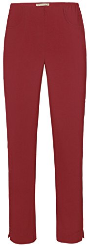 Stehmann Loli 742 Damenhose Angedeudete Taschen Vorne, Schmälerer Beinverlauf Als Ina 740, Farbe: Sun Dried Tomato 2010, Gr.52 von Stehmann