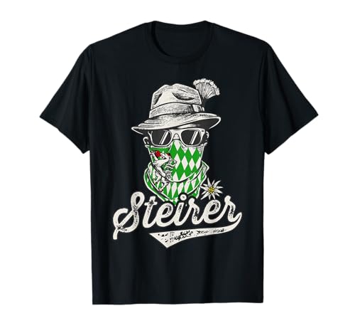 Steirer Bua & Madl Lässiges Trachtenshirt Herren Steiermark T-Shirt von Steiermark T-Shirts Herren & Damen