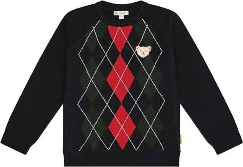 Steiff Collection Rundhalspullover Sweater Pullover Raute von Steiff Collection