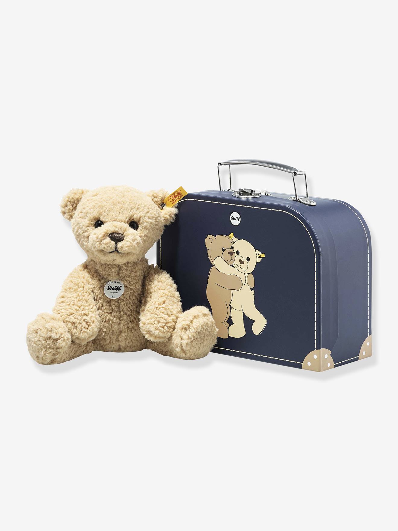 Kinder Teddybär BEN Steiff mit Koffer 21 cm von Steiff