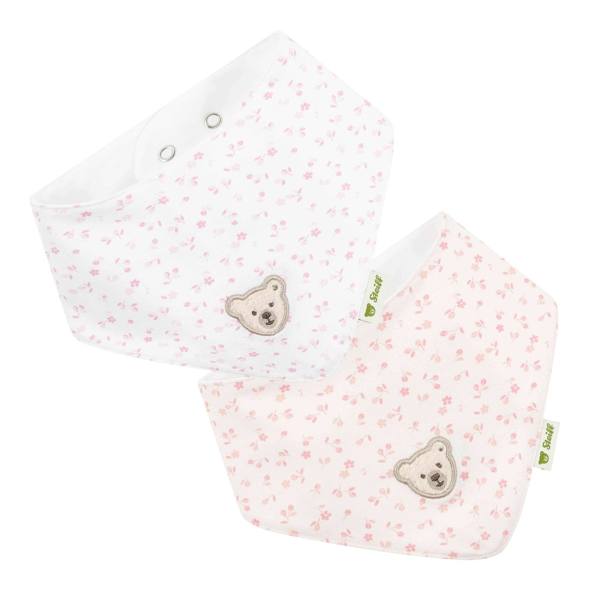 Steiff 2er-Pack Dreieckstücher Blumen von Steiff