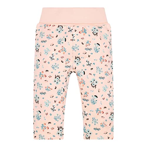 Steiff Baby Girls Bird´s Twittering Leggings, Peachy KEEN, 74 von Steiff