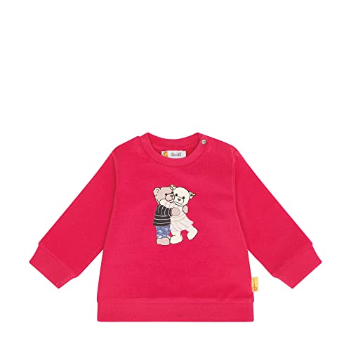 Steiff Baby Girls Year of The Teddybear Sweatshirt, Raspberry, 62 von Steiff