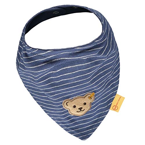 Steiff Baby Halstuch Ju. Ringel Größe: 999 Farbe: blau von Steiff