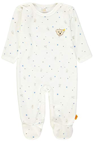 Steiff Baby-Jungen 1/1 Arm Nicky Strampler, Blau (Allure|Blue 3110), 62 von Steiff