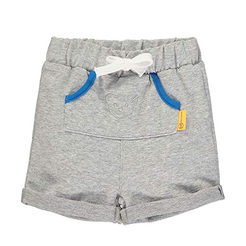 Steiff Baby-Jungen Shorts, Grau (Quarry 9007), 62 (Herstellergröße: 062) von Steiff