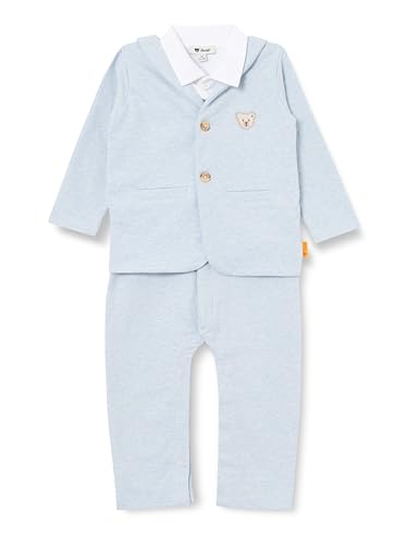 Steiff Baby-Jungen Strampler Langarm, Lavender Lustre, 86 von Steiff