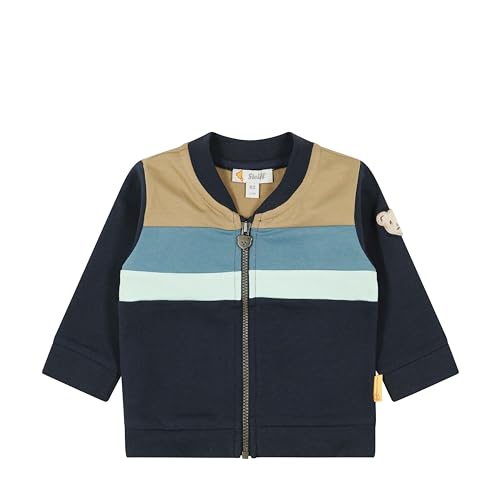 Steiff Baby - Jungen Sweatjacke, BLUE NIGHTS von Steiff