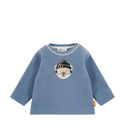 Steiff Baby-Jungen Sweatshirt, Stonewash, 80 von Steiff