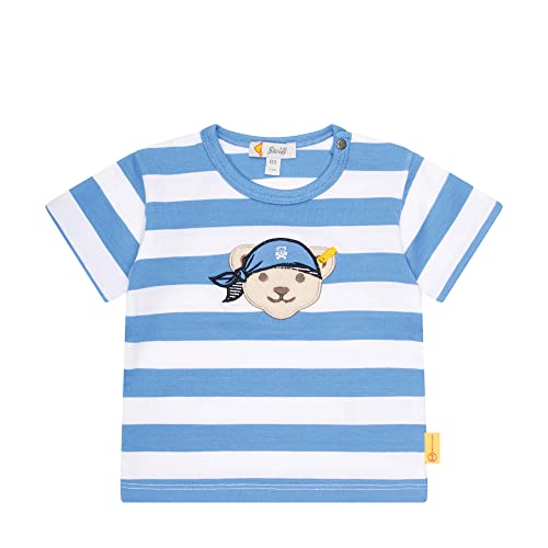 Steiff Baby - Jungen T-shirt met korte mouwen T Shirt, Granada Sky, 68 EU von Steiff