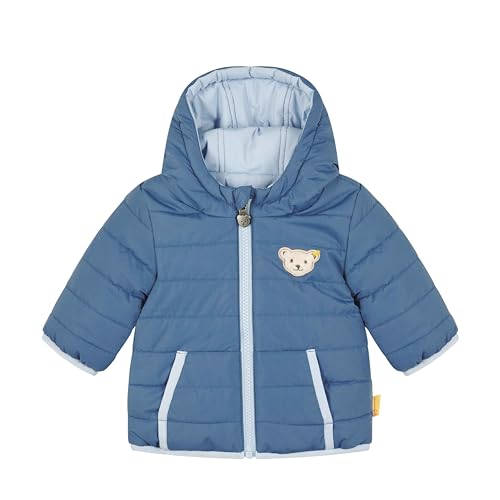 Steiff Baby-Jungen Wendejacke, Bijou Blue, 80 von Steiff