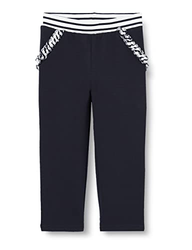 Steiff Baby-Mädchen Jogginghose Hose, Navy, 068 von Steiff