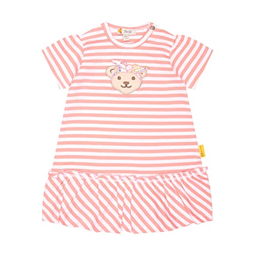 Steiff Baby - Mädchen Kleid, Salmon Rose, 68 EU von Steiff