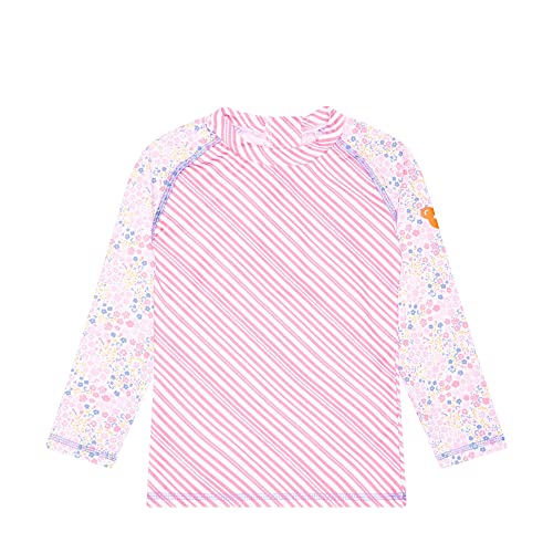 Steiff Baby - Mädchen L002314610 Schwimmshirt, Salmon Rose, 80 EU von Steiff