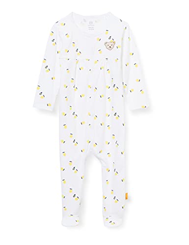 Steiff Baby-Mädchen Strampler Nachthemd, Bright White, 050 von Steiff