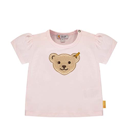 Steiff Mädchen T-Shirt, Rosa (Barely Pink 2560), 56 (Herstellergröße: 056) von Steiff