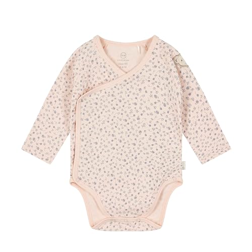 Steiff Baby-Mädchen Wickelbody Langarm, Seashell PINK, 68 von Steiff