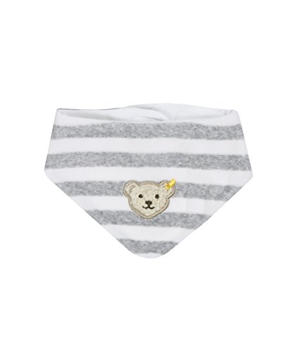 Steiff Baby-Unisex 2870 Halstuch, Grau (Softgrey Melange 8200), One Size (Herstellergröße:I) von Steiff