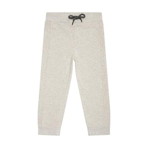 Steiff Boy's Jogger mit Beinbündchen Lässige Hose, Soft Grey Melange, 104 von Steiff