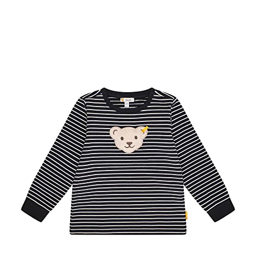 Steiff Boy's Kapuze Teddykopf mit Squeezer Sweatshirt, Navy, Regular von Steiff