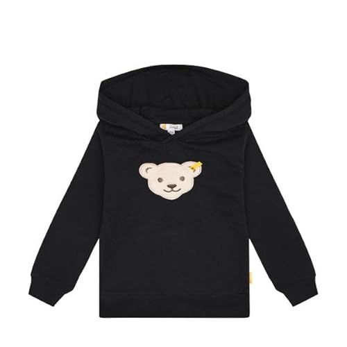 Steiff Boy's Kapuze Teddykopf mit Squeezer Sweatshirt, Navy, Regular von Steiff