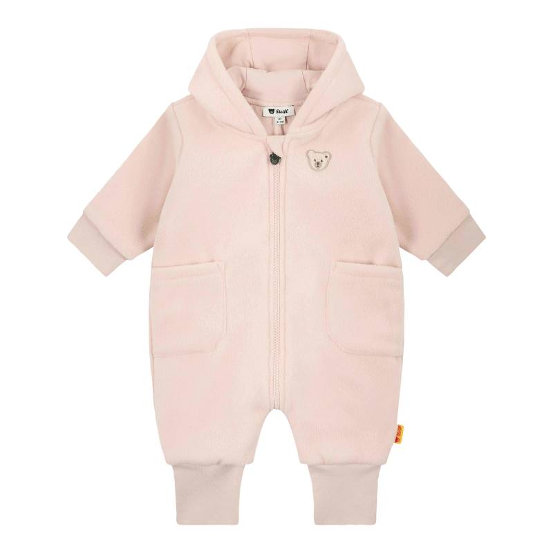 Steiff Fleece-Overall Kapuze mit Ohren und Klappfuß von Steiff