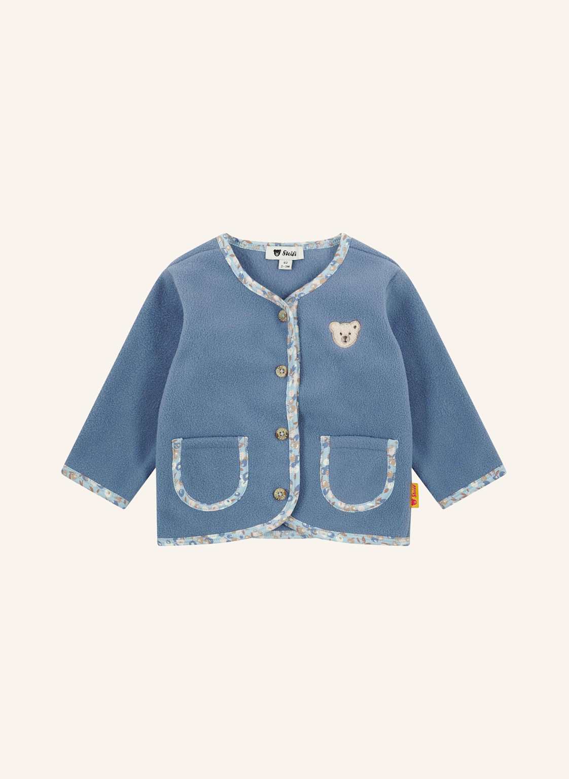 Steiff Fleecejacke Nordicland blau von Steiff