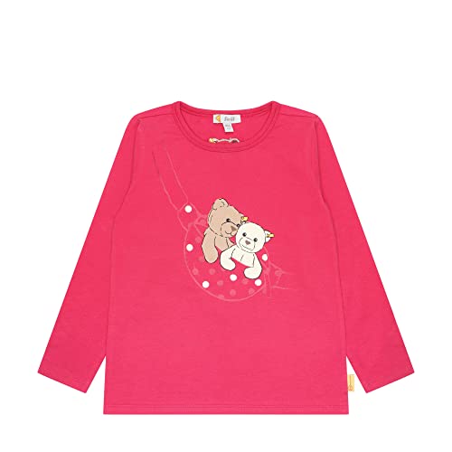 Steiff Girl's Year of The Teddybear Shirt, Raspberry, 92 von Steiff