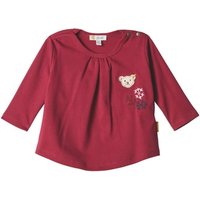 Steiff Girls Langarmshirt, beet red von Steiff