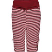 Steiff Girls Leggings, rot gestreift von Steiff