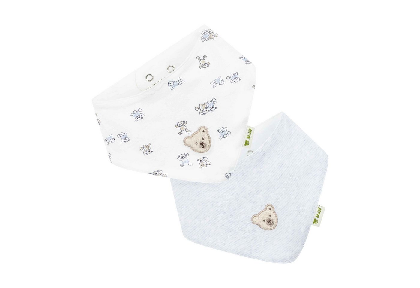 Steiff Halstuch Halstuch 2er Pack Baby Wellness, gefüttert Steiff Halstuch Halstuch 2er Pack Baby Wellness, gefüttert von Steiff