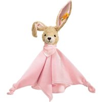 Steiff Hoppel Hase Schmusetuch 28 cm rosa von Steiff