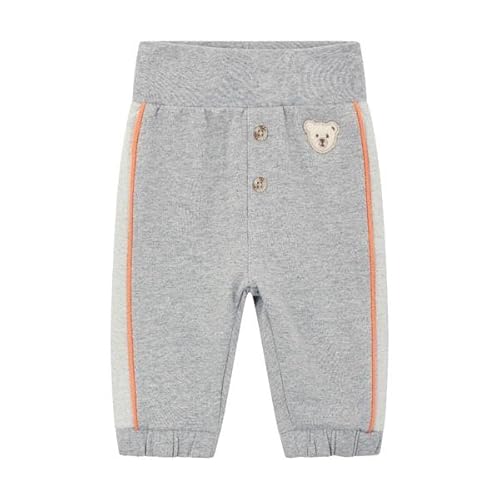 Steiff Jogginghose EU Größe 68 Drizzle, Jogging Hose, Kleinkinder Sweatpants aus Baumwolle, Sport- und Freizeit Hose für Kinder, Bequeme und weiche Trainingshose, waschmaschinenfest von Steiff