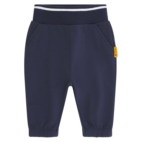 Steiff Jogginghose EU Größe 86 Peacoat, Jogging Hose, Kleinkinder Sweatpants aus Baumwolle, Sport- und Freizeit Hose für Kinder, Bequeme und weiche Trainingshose, waschmaschinenfest Steiff Jogginghose EU Größe 86 Peacoat, Jogging Hose, Kleinkinder Sweatpants aus Baumwolle, Sport- und Freizeit Hose für Kinder, Bequeme und weiche Trainingshose, waschmaschinenfest von Steiff