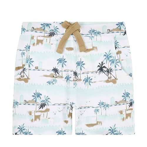 Steiff Jungen Bermudas/Shorts, Aligator Island, Bright White, 116 von Steiff