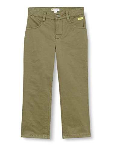 Steiff Jungen Hose Freizeithose, Dusty Olive, 116 von Steiff