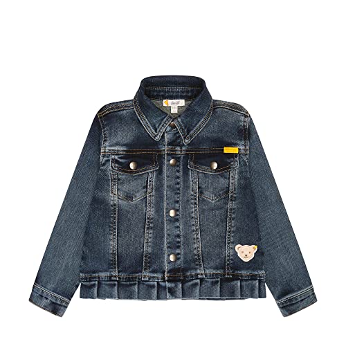 Steiff Jungen Jeansjacke, Blue Indigo, 92 EU von Steiff