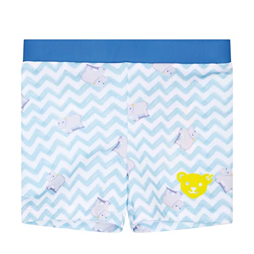 Steiff Jungen L002314606 Badeshorts, Blue Topaz, 80 EU von Steiff