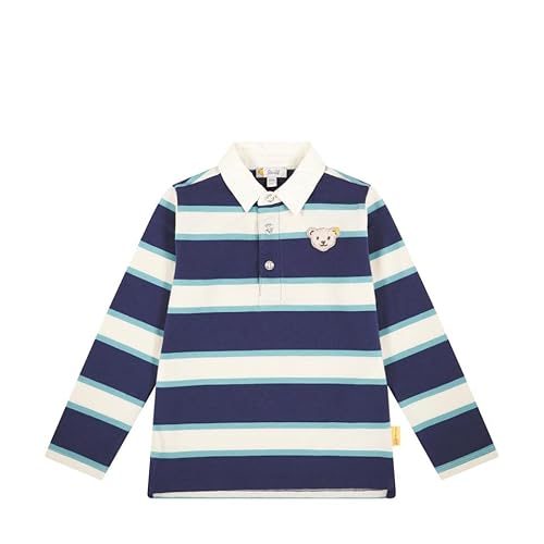 Steiff Jungen Poloshirt gestreift Wolfs Land von Steiff