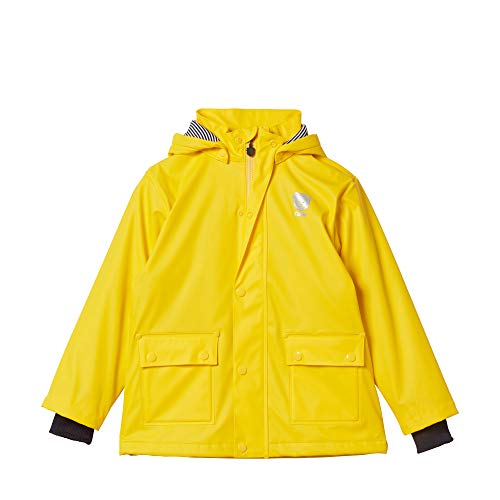 Steiff Jungen Raincoat Regenjacke, Gelb (Lemon Chrome 2002), (Herstellergröße: 92) von Steiff